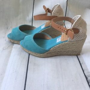 Brand New Teal Espadrilles!